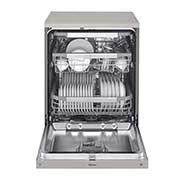 LG ال‌جی، ماشین ظرفشویی 14 نفره، فناوری™TrueSteam و™QuadWash، نقره‌ای مات  , XD88S, thumbnail 3