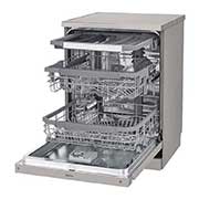 LG ال‌جی، ماشین ظرفشویی 14 نفره، فناوری™TrueSteam و™QuadWash، نقره‌ای مات  , XD88S, thumbnail 5