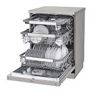 LG ال‌جی، ماشین ظرفشویی 14 نفره، فناوری™TrueSteam و™QuadWash، نقره‌ای مات  , XD88S, thumbnail 7