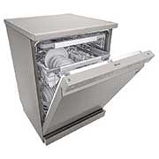 LG ال‌جی، ماشین ظرفشویی 14 نفره، فناوری™TrueSteam و™QuadWash، نقره‌ای مات  , XD88S, thumbnail 9