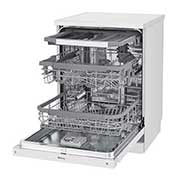 LG ال‌جی، ماشین ظرفشویی 14 نفره، فناوری™TrueSteam و™QuadWash، سفید  , XD88W, thumbnail 5