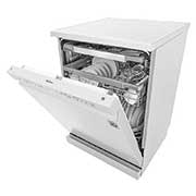 LG ال‌جی، ماشین ظرفشویی 14 نفره، فناوری™TrueSteam و™QuadWash، سفید  , XD88W, thumbnail 9