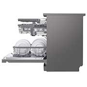LG ال‌جی، ماشین ظرفشویی 14 نفره، فناوری ™TrueSteam و ™QuadWash، استیل مات , XD90DB, thumbnail 11