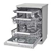 LG ال‌جی، ماشین ظرفشویی 14 نفره، فناوری™TrueSteam و™QuadWash، نقره‌ای مات  , XD90S, thumbnail 5