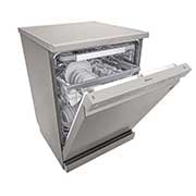 LG ال‌جی، ماشین ظرفشویی 14 نفره، فناوری™TrueSteam و™QuadWash ،نقره‌ای مات  , XD77S, thumbnail 8