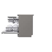 LG ال‌جی، ماشین ظرفشویی 14 نفره، فناوری™TrueSteam و™QuadWash ،نقره‌ای مات  , XD77S, thumbnail 11