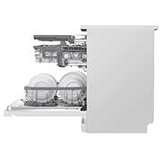LG ال‌جی، ماشین ظرفشویی 14 نفره، فناوری™TrueSteam و™QuadWash، سفید  , XD90W, thumbnail 10