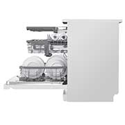 LG ال‌جی، ماشین ظرفشویی 14 نفره، فناوری™TrueSteam و™QuadWash، سفید  , XD90W, thumbnail 11