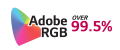 Adobe RGB Over 99.5%