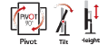 Pivot Tilt Height