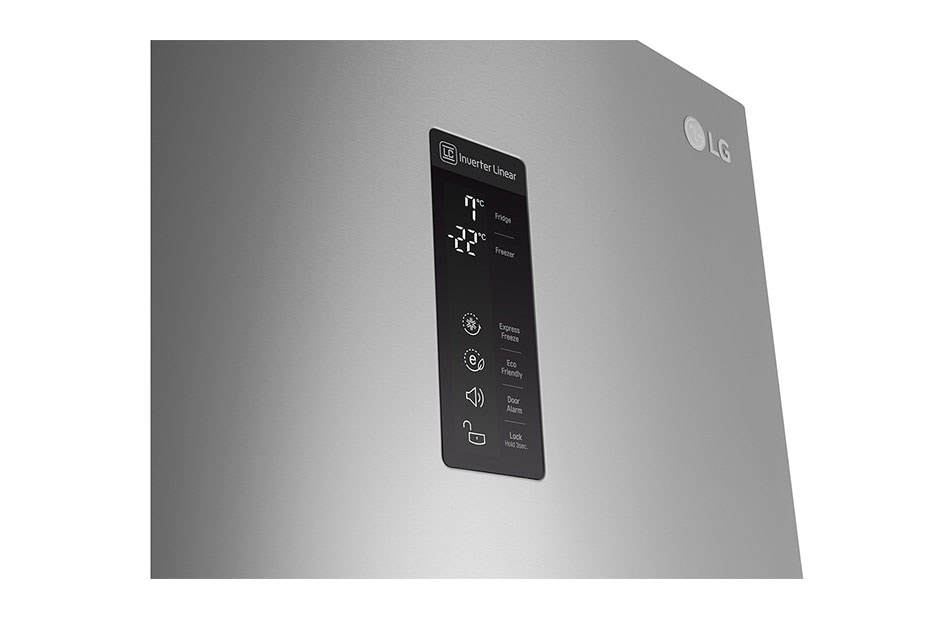 LG ال‌جی، یخچال پایین فریزر، 347 لیتر، تیتانیوم, BF420TS, thumbnail 6