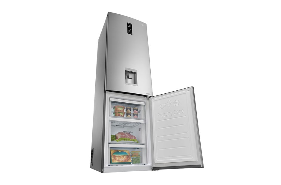 LG ال‌جی، یخچال پایین فریزر، 347 لیتر، تیتانیوم, BF420TS, thumbnail 10
