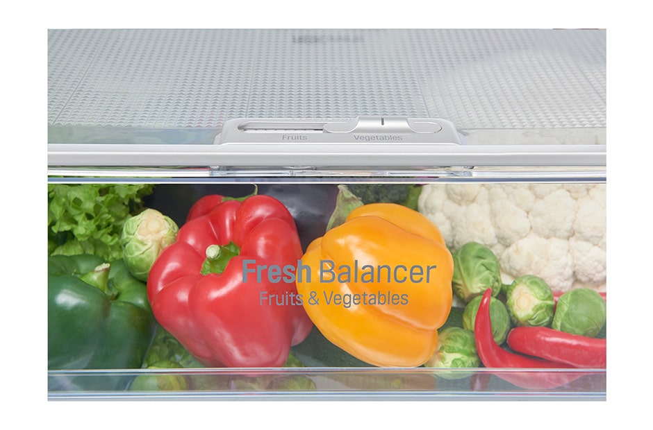 LG ال‌جی، یخچال پایین فریزر، 347 لیتر، سفید, BF420W, thumbnail 7