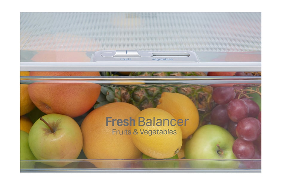 LG ال‌جی، یخچال پایین فریزر، 347 لیتر، سفید, BF420W, thumbnail 8