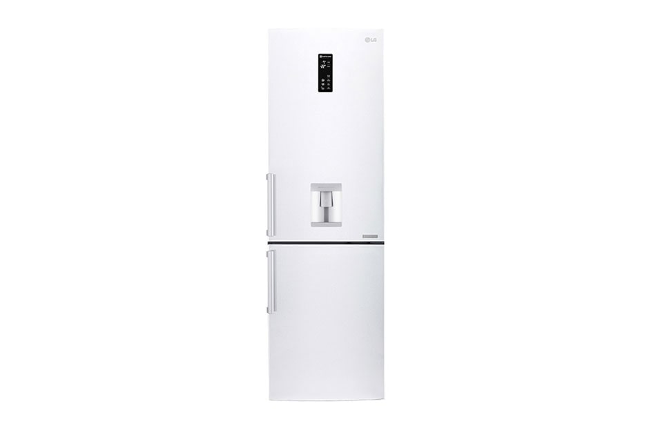 LG ال‌جی، یخچال پایین فریزر،347 لیتر، سفید, BF320W