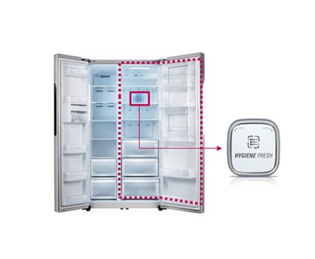 LG ال‌جی، یخچال بالا فریزر، 428 لیتر، تیتانیوم, TF330TS, thumbnail 2