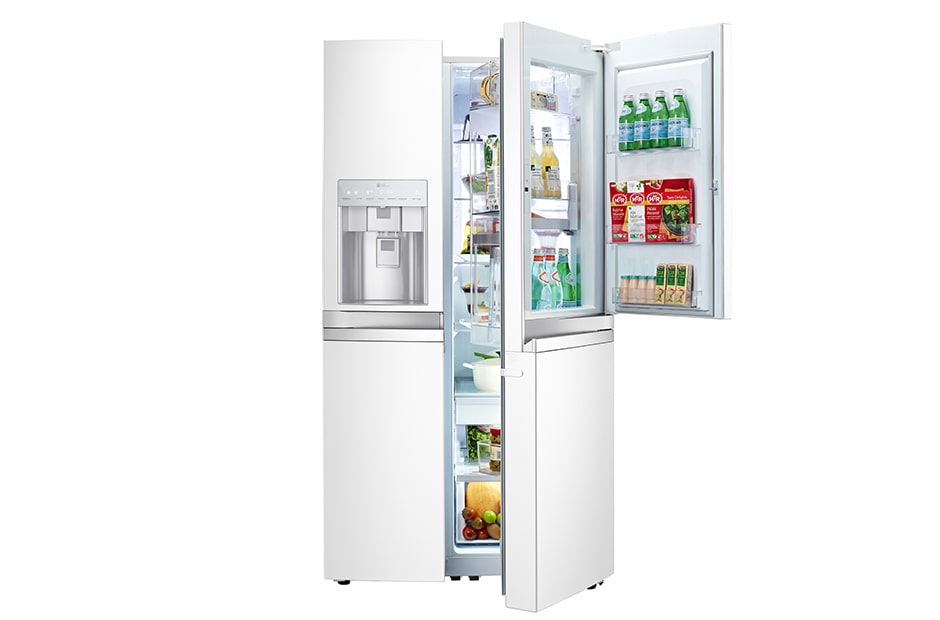 LG ال‌جی، یخچال فریزر ساید بای ساید Door-in-Door، ظرفیت 602 لیتر , SXB530WB