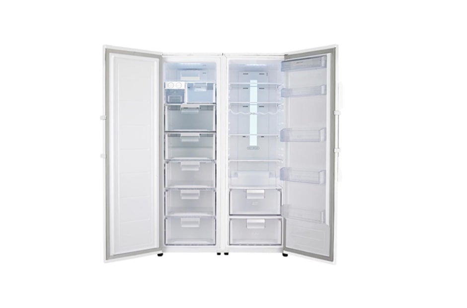 LG ال‌جی، یخچال فریزر دوقلو، 377 لیتر، تیتانیوم , LF250RLTS_LF250FLTS, thumbnail 3