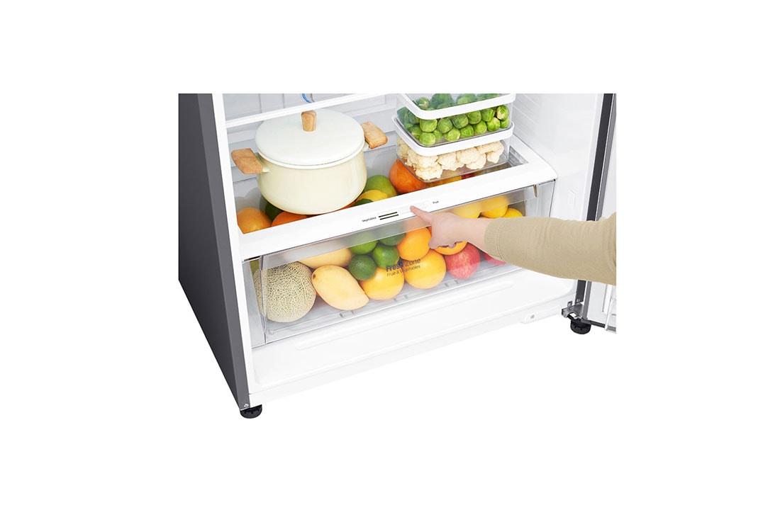 LG ال‌جی، یخچال بالا فریزر، 507 لیتر، نقره‌ای , TF640TS, thumbnail 8