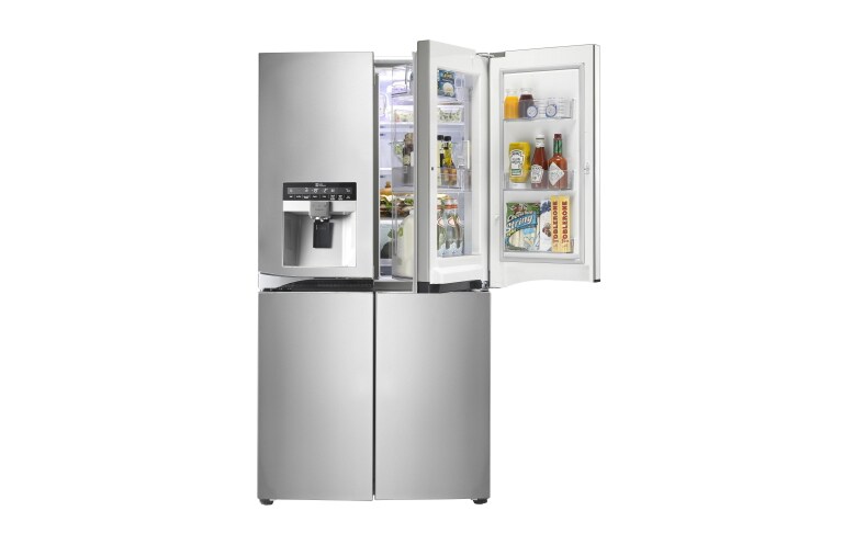 LG ال‌جی، NEXT، یخچال فریزر Door-in-Door، ظرفیت 716 لیتر، 5 درب, MDN76SS, thumbnail 4