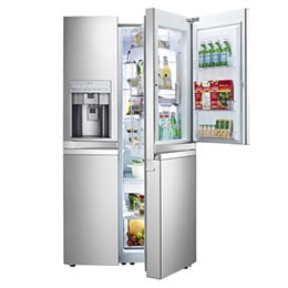 ال‌جی، Bentlee، ساید بای ساید Door-in-Door، ظرفیت 757 لیتر 2