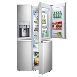 ال‌جی، Bentlee، ساید بای ساید Door-in-Door، ظرفیت 757 لیتر 2