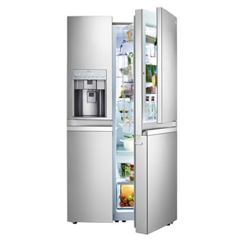 ال‌جی، یخچال فریزر ساید بای ساید Door-in-Door، ظرفیت 602 لیتر 1