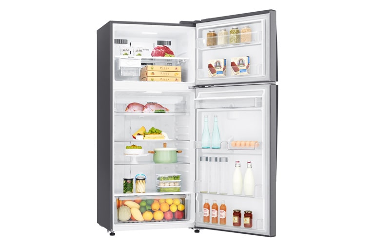 LG ال‌جی، یخچال بالا فریزر، 509 لیتر، تیتانیوم, TF560TS, thumbnail 4