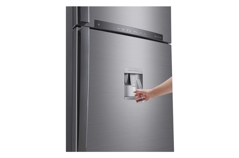 LG ال‌جی، یخچال بالا فریزر، 509 لیتر، تیتانیوم, TF560TS, thumbnail 5