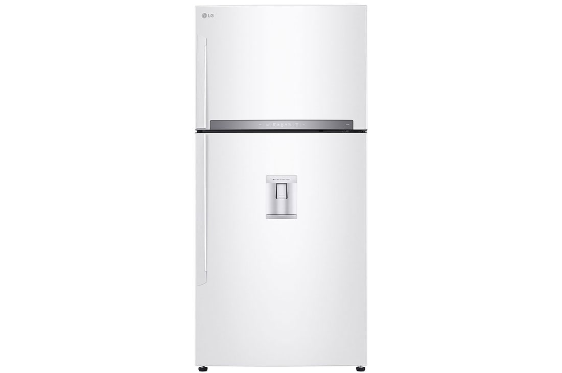 LG ال‌جی، یخچال بالا فریزر، 592 لیتر، سفید, TF580WB