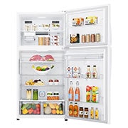 LG ال‌جی، یخچال بالا فریزر، 592 لیتر، سفید, TF580WB, thumbnail 2