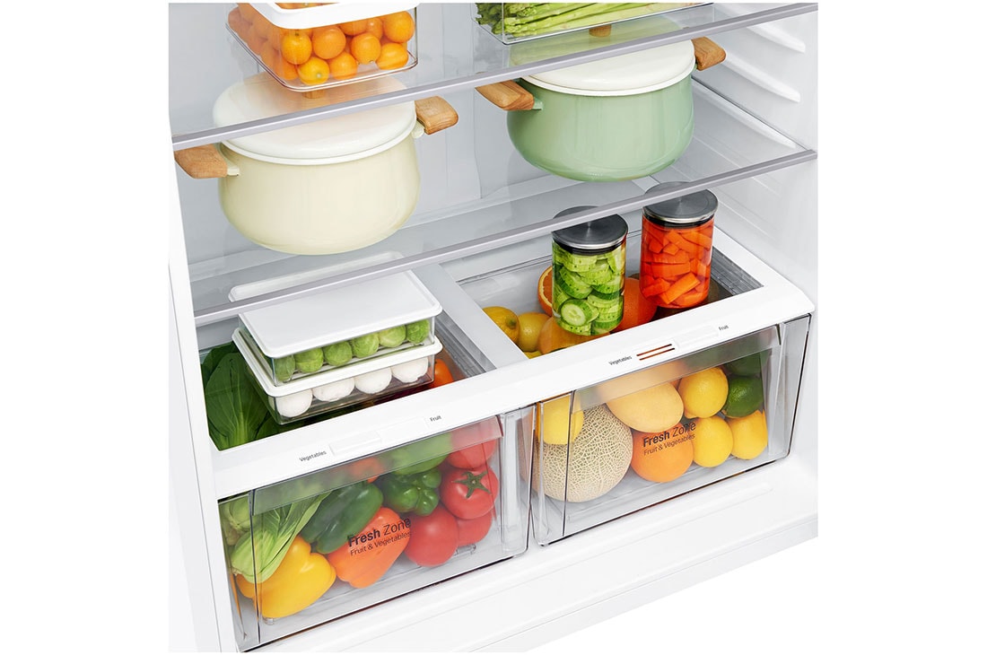 LG ال‌جی، یخچال بالا فریزر، 592 لیتر، سفید, TF580WB, thumbnail 6