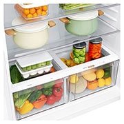 LG ال‌جی، یخچال بالا فریزر، 592 لیتر، سفید, TF580WB, thumbnail 6