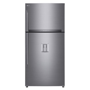 ال‌جی، یخچال بالا فریزر، 592 لیتر، نقره‌ای 1