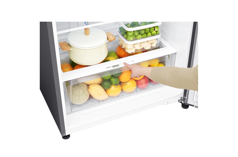 LG ال‌جی، یخچال بالا فریزر، 509 لیتر، تیتانیوم, TF560TS, thumbnail 8