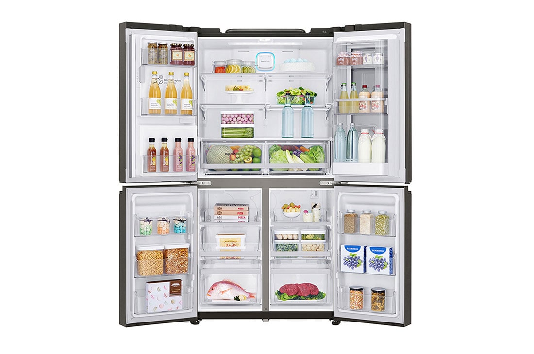 LG ال‌جی، یخچال فریزر ™InstaView Door-in-Door، ظرفیت 716 لیتر، مشکی الماسه, MDI765DB, thumbnail 3