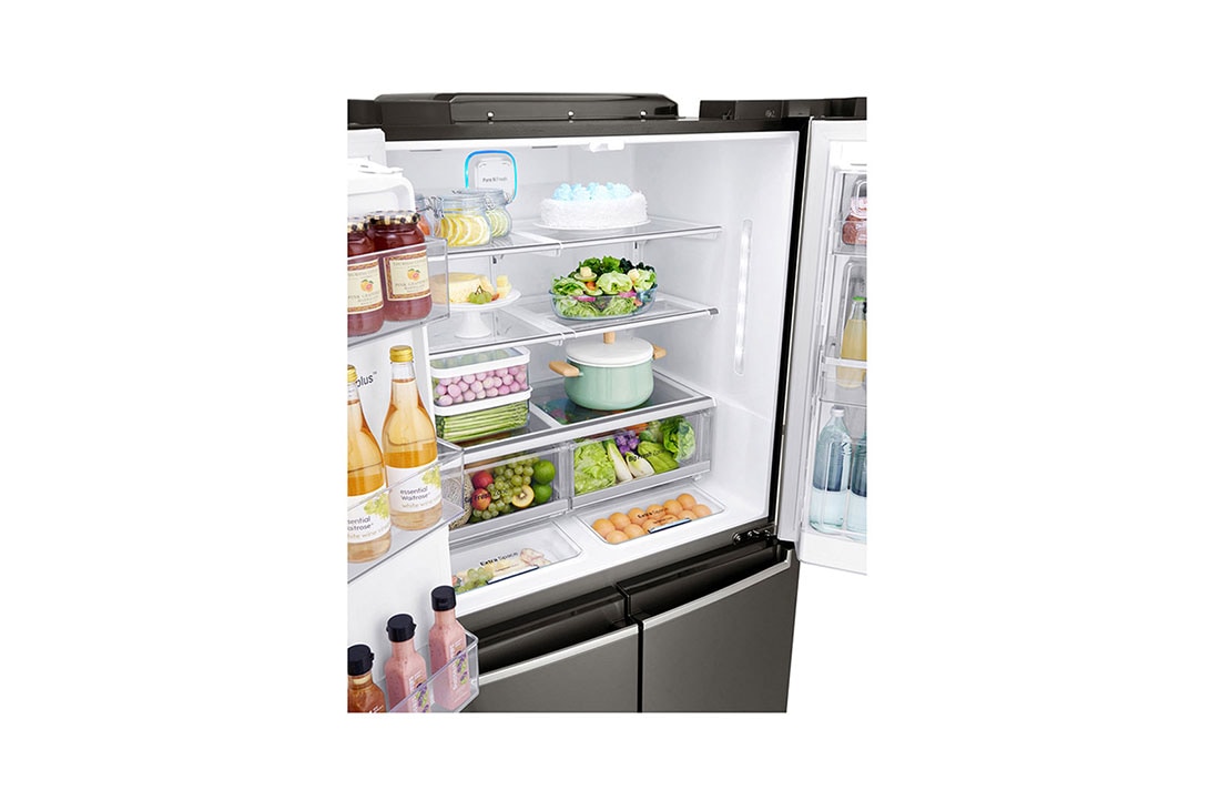 LG ال‌جی، یخچال فریزر ™InstaView Door-in-Door، ظرفیت 716 لیتر، مشکی الماسه, MDI765DB, thumbnail 5