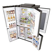 LG ال‌جی، یخچال فریزر ™InstaView Door-in-Door، ظرفیت 716 لیتر، مشکی الماسه, MDI765DB, thumbnail 6