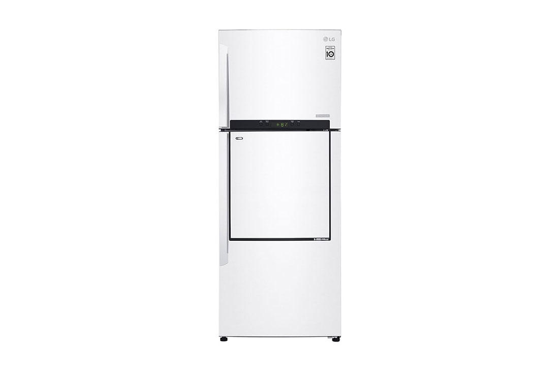 LG ال‌جی، یخچال بالا فریزر، 507 لیتر، سفید, TF640W