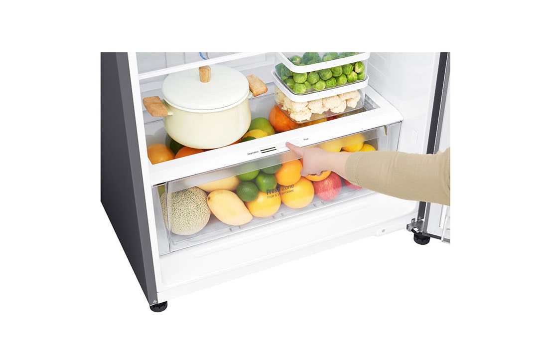 LG ال‌جی، یخچال بالا فریزر، 438 لیتر، تیتانیوم, TF540TS, thumbnail 8