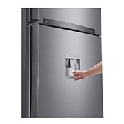 LG ال‌جی، یخچال بالا فریزر، 438 لیتر، تیتانیوم, TF540TS, thumbnail 5