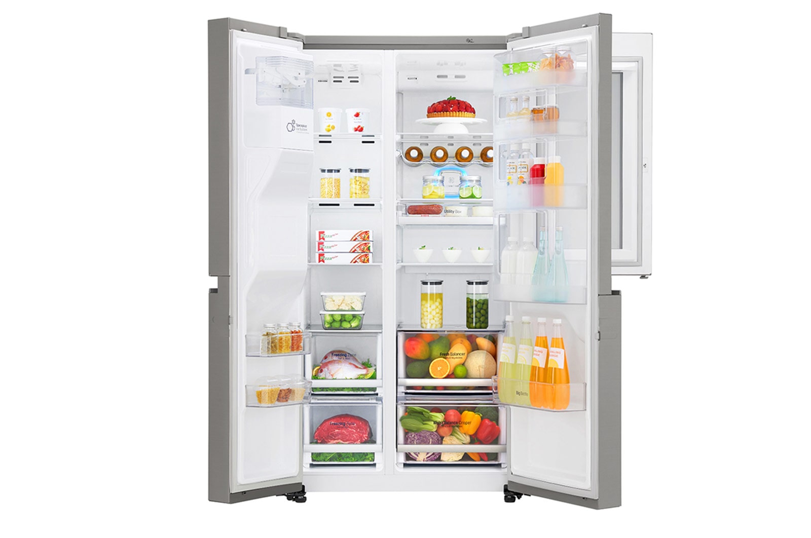 LG یخچال‌‌ و فریزر SXI555NS 6
