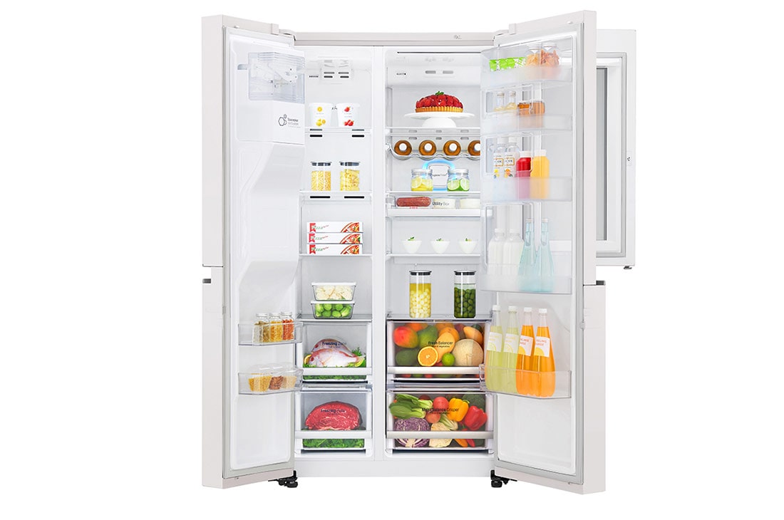 LG ال‌جی، یخچال فریزر ساید بای ساید InstaView Door-in-Door، ظرفیت 743 لیتر , SXI555W, thumbnail 8