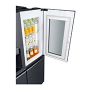 LG ال‌جی، یخچال فریزر ساید بای ساید InstaView Door-in-Door، ظرفیت 601 لیتر , freezer door open view, GC-X267SSCS, thumbnail 8