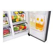 LG ال‌جی، یخچال فریزر ساید بای ساید Door-in-Door، ظرفیت 601 لیتر ,  Detail view, GC-J267SLSS, thumbnail 7