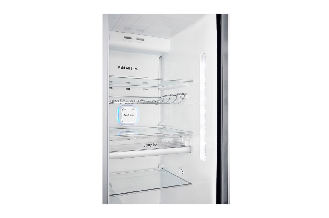 LG ال‌جی، یخچال فریزر ساید بای ساید Door-in-Door، ظرفیت 601 لیتر , Drawer without food, GC-J267SLSS, thumbnail 5