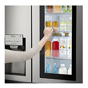 LG ال‌جی، یخچال فریزر ساید بای ساید InstaView Door-in-Door، ظرفیت 601 لیتر , Detail View, GC-X267SQCS, thumbnail 9