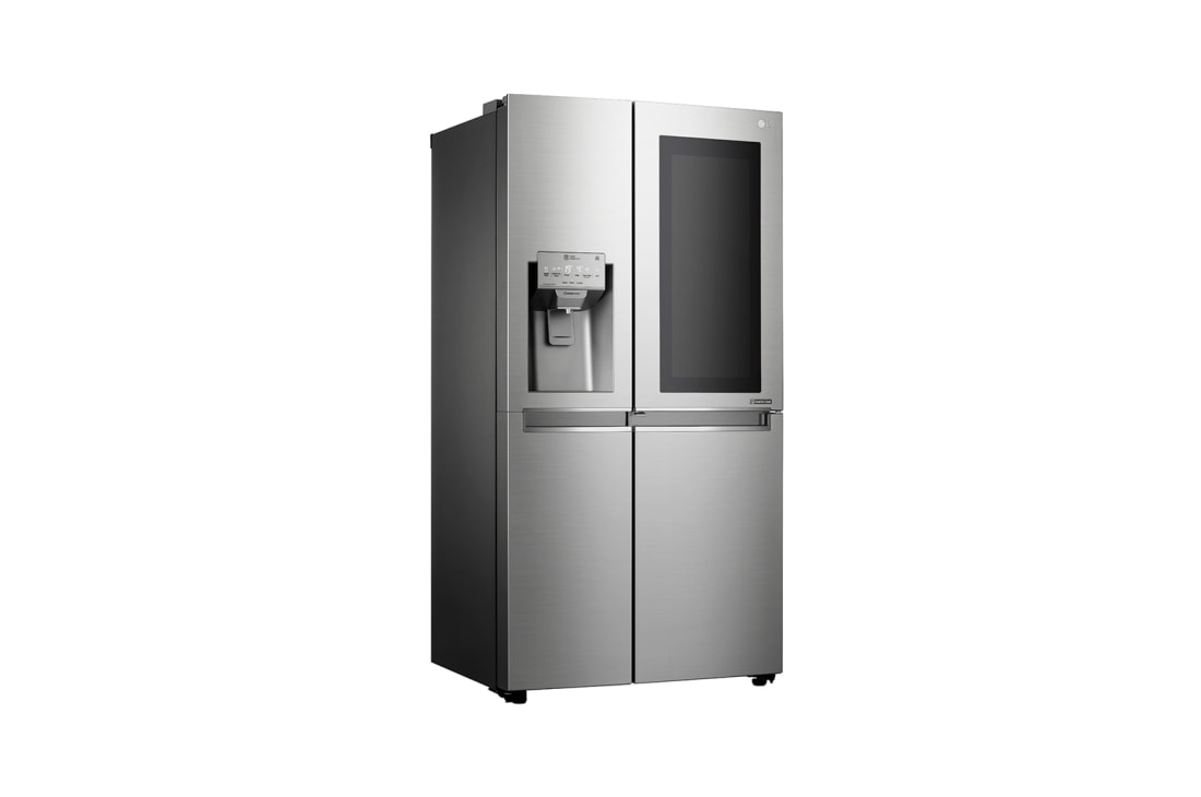 LG ال‌جی، یخچال فریزر ساید بای ساید InstaView Door-in-Door، ظرفیت 601 لیتر , Left View, GC-X267SQCS, thumbnail 3