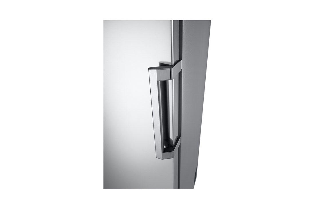 LG ال‌جی، یخچال تک درب، 324 لیتر، نقره‌ای, Door handle, GC-B414ELFM, thumbnail 4