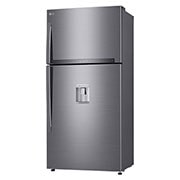 LG ال‌جی، یخچال بالا فریزر، 830 لیتر، استیل درخشان, Right side view, GR-F882HLHU, thumbnail 13